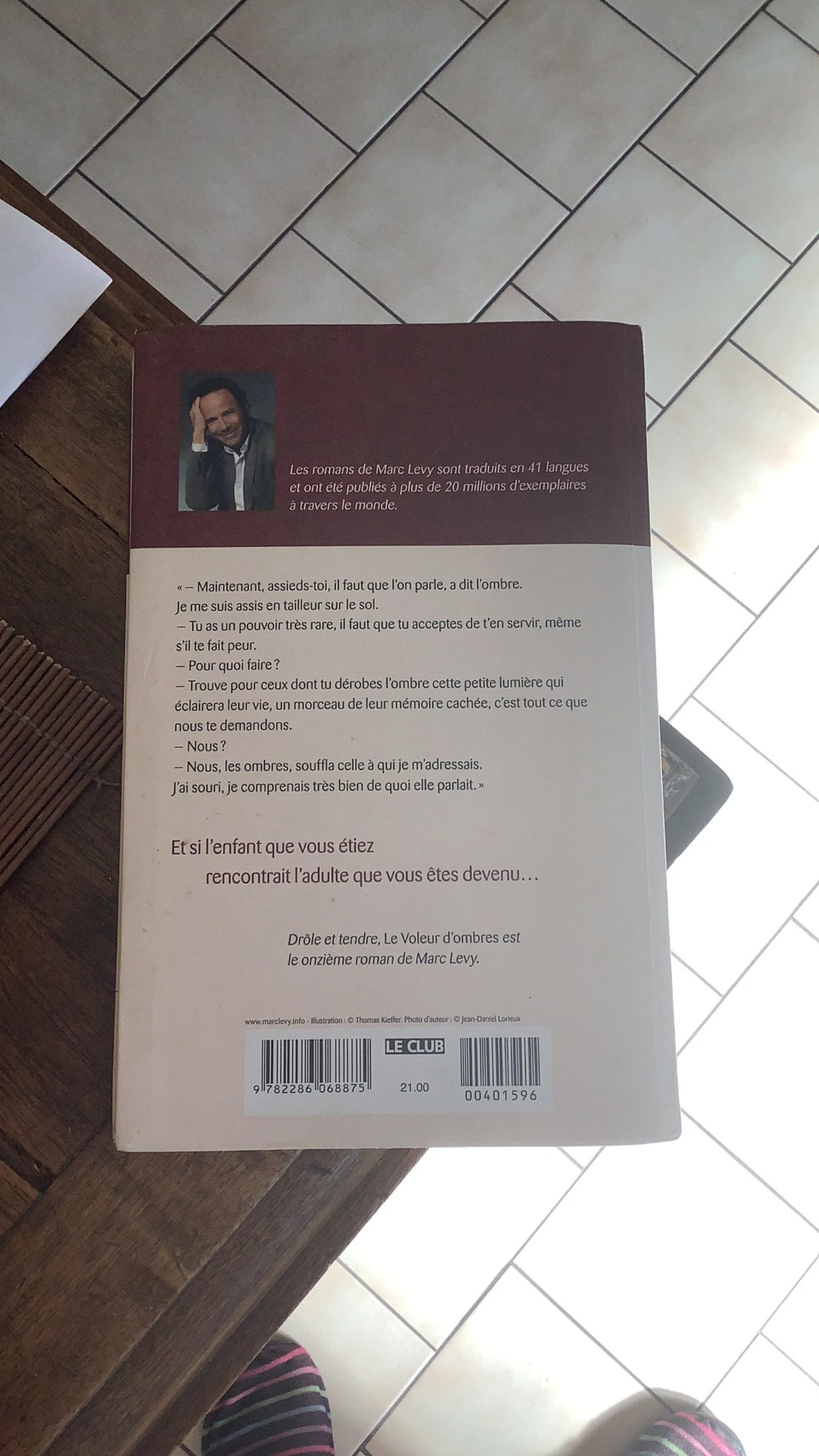 Le Voleur d'Ombre Marc Levy – photo 2